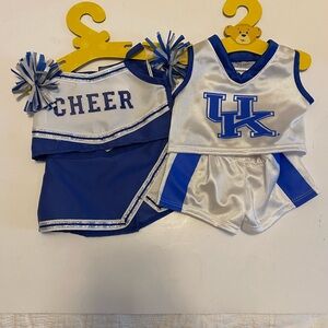 Build A BearBasketball Jersey/Shorts University Of Kentucky & Cheer Outfits